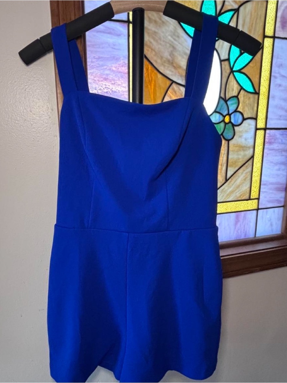 Crystal Sky Blue Mini Romper